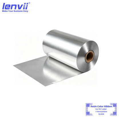 Color Resin Thermal Transfer Ribbon for PET Labels | 30–110mm