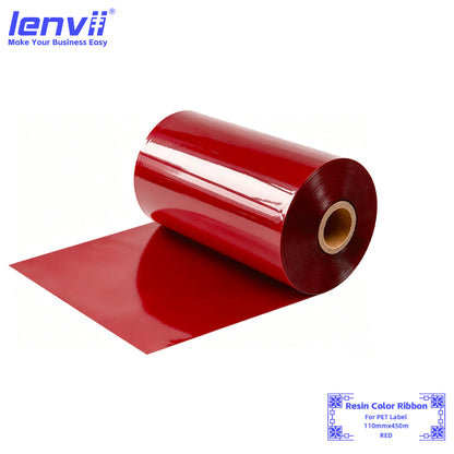 Color Resin Thermal Transfer Ribbon for PET Labels | 30–110mm