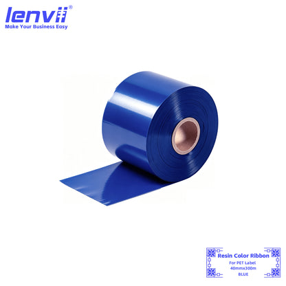 Color Resin Thermal Transfer Ribbon for PET Labels | 30–110mm