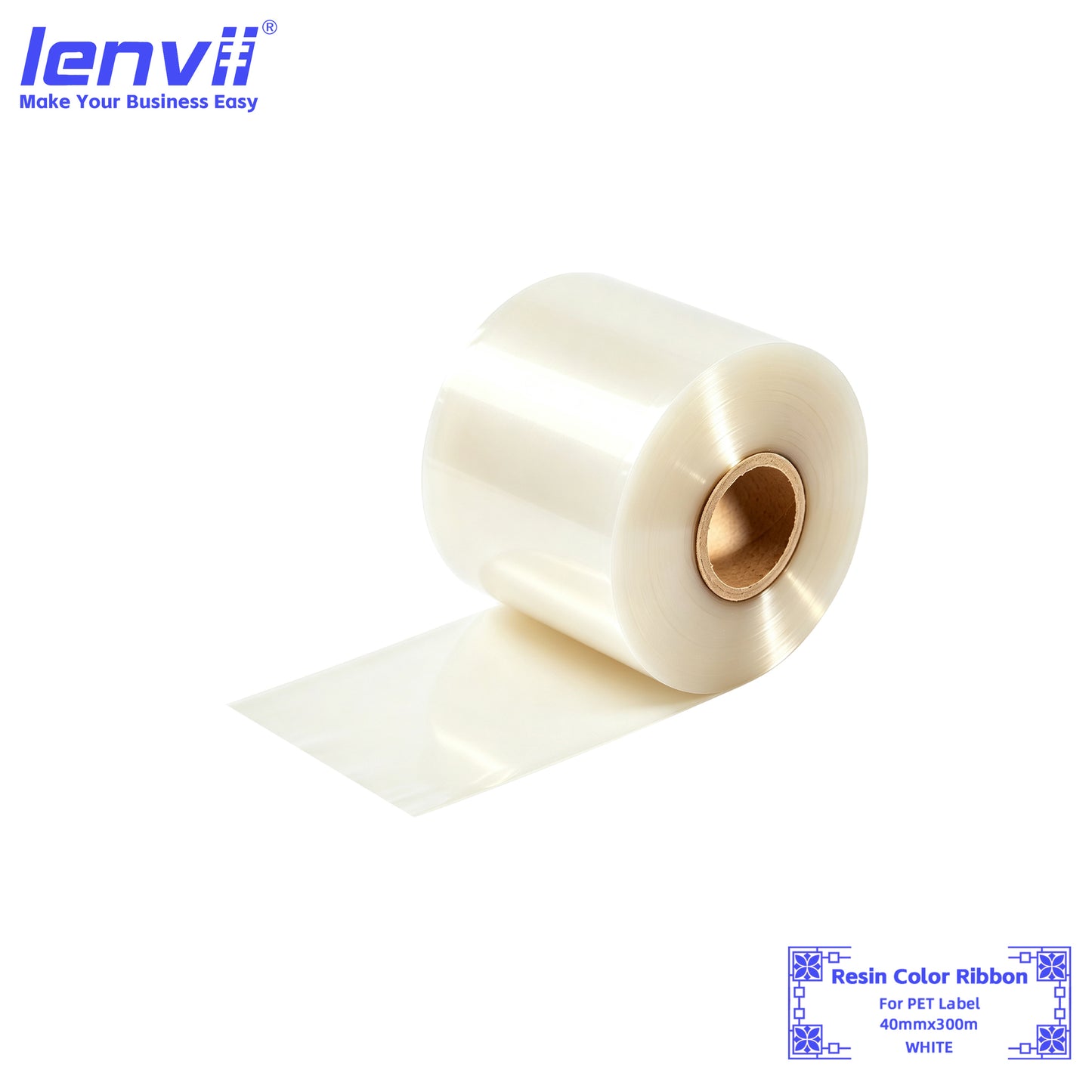 Color Resin Thermal Transfer Ribbon for PET Labels | 30–110mm
