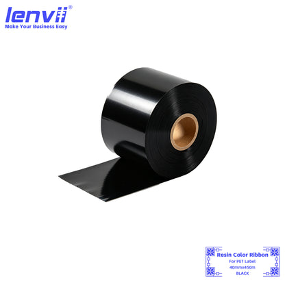 Color Resin Thermal Transfer Ribbon for PET Labels | 30–110mm