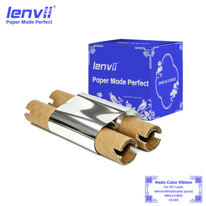 Color Resin Thermal Transfer Ribbon for PET Labels | 30–110mm Double axis