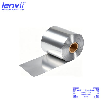Color Resin Thermal Transfer Ribbon for PET Labels | 30–110mm