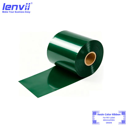 Color Resin Thermal Transfer Ribbon for PET Labels | 30–110mm