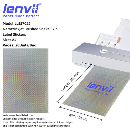 A4 Inkjet Glossy Label Stickers