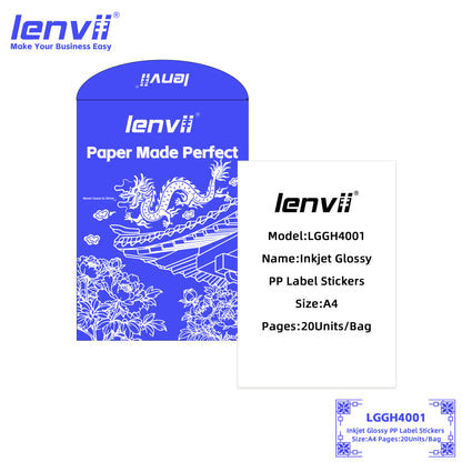 A4 Inkjet Glossy Label Stickers